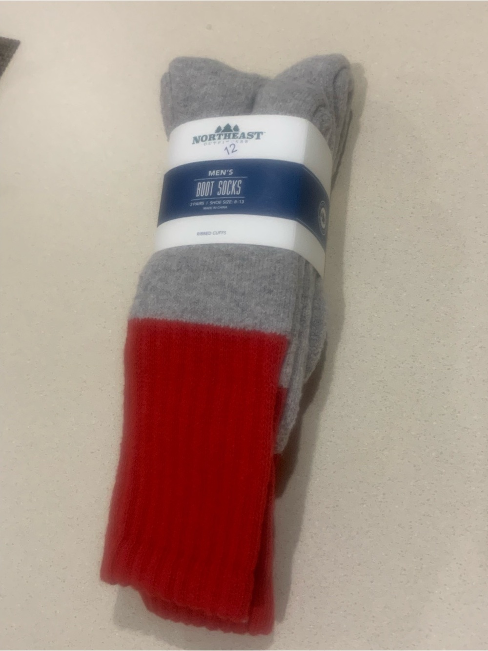Northeast Outfitters set of 2 Boot Socks Men’s 8-13
